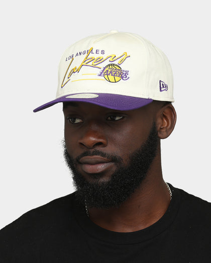 New Era Los Angeles Lakers Chrome Old Golfer White/Purple