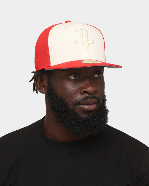 New Era Houston Rockets 'Tonal Two-Tone' 59FIFTY Fitted Light Beige
