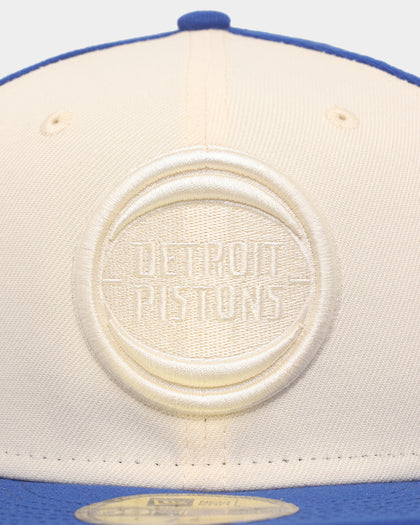 New Era Detroit Pistons 'Tonal Two-Tone' 59FIFTY Fitted Light Beige