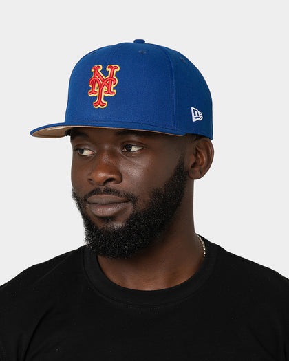 New Era New York Mets "Cereal Wheat Bottoms" 59FIFTY Fitted Light Royal