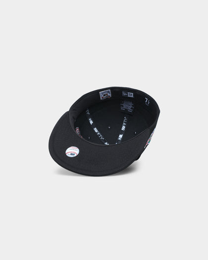 New Era Cincinnati Reds 'State Flower' 59FIFTY Fitted Black/Floral