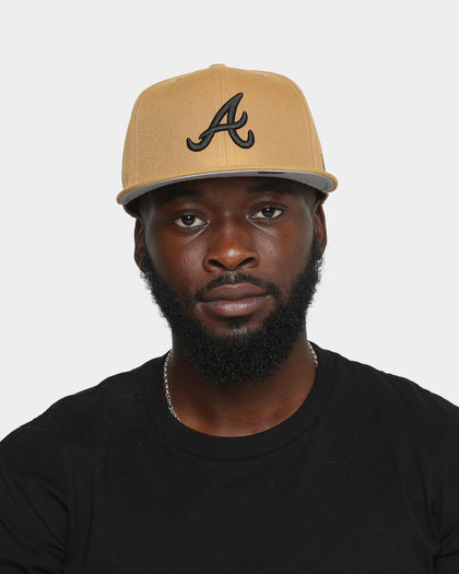 New Era Atlanta Braves 'Wheat' 59FIFTY Fitted Wheat/Black