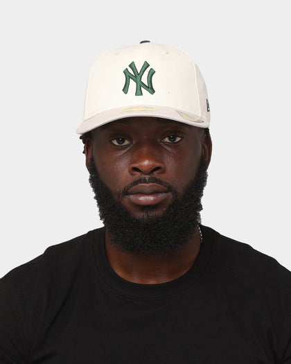 New Era New York Yankees 'Chrome White Dark Green' 59FIFTY Retro Crown Fitted Chrome White Dark Green