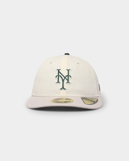 New Era New York Mets 'Chrome White Dark Green' 59FIFTY Retro Crown Fitted Chrome White Dark Green
