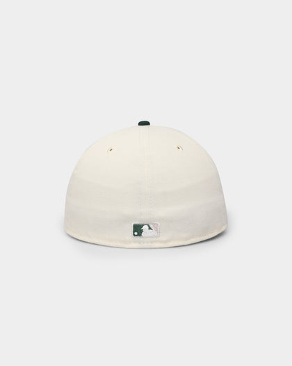 New Era New York Mets 'Chrome White Dark Green' 59FIFTY Retro Crown Fitted Chrome White Dark Green
