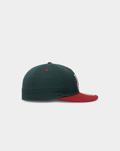 New Era Los Angeles Dodgers 'Beets & Greens' 59FIFTY Retro Crown Fitted Dark Green/Cardinal