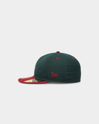 New Era Los Angeles Dodgers 'Beets & Greens' 59FIFTY Retro Crown Fitted Dark Green/Cardinal