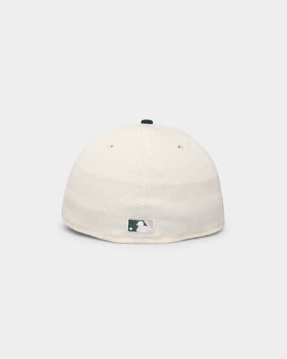 New Era Los Angeles Dodgers 'Chrome White Dark Green' 59FIFTY Retro Crown Fitted Chrome White Dark Green