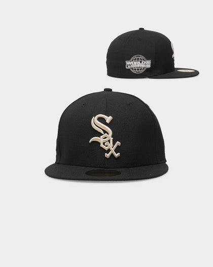 New Era Chicago White Sox World Series 'Stone Tones' 59FIFTY Fitted Black/Stone