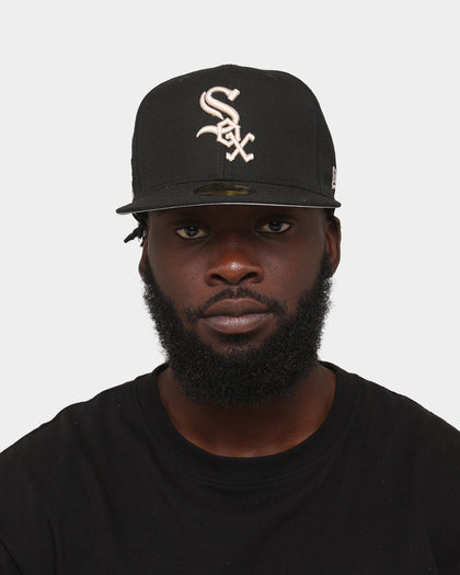 New Era Chicago White Sox World Series 'Stone Tones' 59FIFTY Fitted Black/Stone