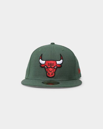 New Era Chicago Bulls 'Rifle Green' 59FIFTY Fitted Rifle Green