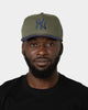 New Era New York Yankees Old Golfer Snapback Olive