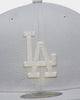 New Era Los Angeles Dodgers 'Chain Stitch' 59FIFTY Fitted Stone