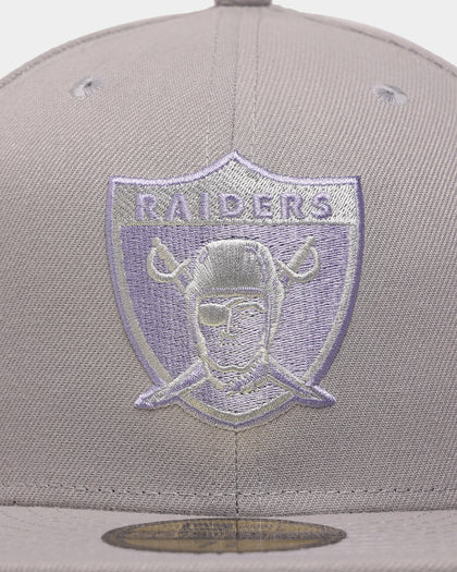 New Era Las Vegas Raiders 'Purple Smoke' 59FIFTY Fitted Grey/Lavender