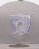 New Era Las Vegas Raiders 'Purple Smoke' 59FIFTY Fitted Grey/Lavender