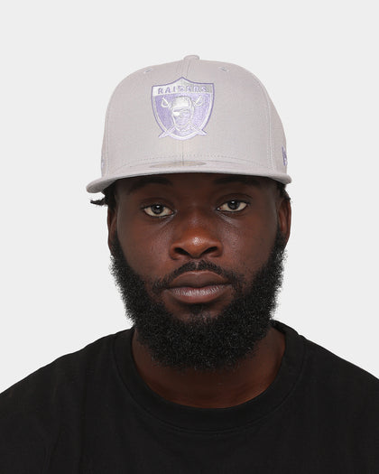 New Era Las Vegas Raiders 'Purple Smoke' 59FIFTY Fitted Grey/Lavender