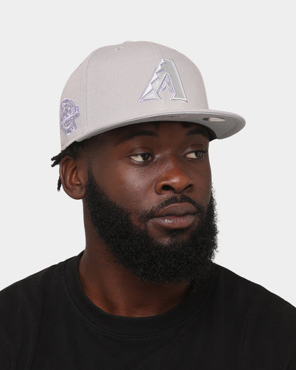 New Era Arizona Diamondbacks 'Purple Smoke' 59FIFTY Fitted Grey/Lavender
