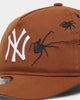New Era New York Yankees 'Spider Crown' Old Golfer Snapback Chocolate