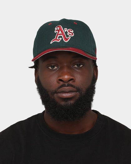 New Era Oakland Athletics 'Beets & Greens' 59FIFTY Retro Crown Fitted Dark Green/Cardinal