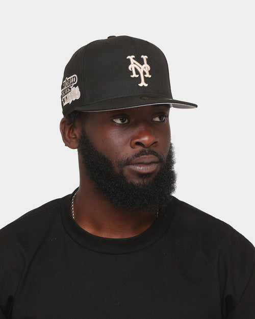 New Era New York Mets World Series 'Stone Tones' 59FIFTY Fitted Black/Stone