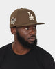New Era Los Angeles Dodgers 'Choc Wafer' 59FIFTY Fitted Chocolate