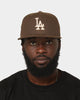 New Era Los Angeles Dodgers 'Choc Wafer' 59FIFTY Fitted Chocolate