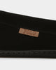 Polo Ralph Lauren Women's Collins Bear Slipper Black Suede
