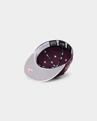 New Era New York Yankees 59FIFTY Fitted Plum/Chrome White