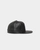 New Era New York Yankees 'PU Leather' 59FIFTY Fitted Black Leather