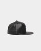 New Era Chicago White Sox 'PU Leather' 59FIFTY Fitted Black Leather
