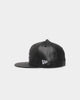 New Era Chicago White Sox 'PU Leather' 59FIFTY Fitted Black Leather