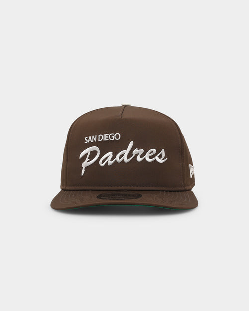 New Era San Diego Padres 'OTC Chrome Prolight' Golfer Snapback Brown