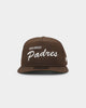 New Era San Diego Padres 'OTC Chrome Prolight' Golfer Snapback Brown