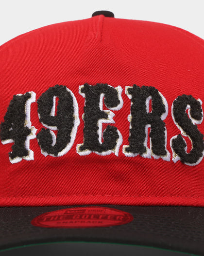 New Era San Francisco 49ers 'Chenille' Golfer Snapback Red