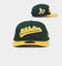 New Era Oakland Athletics 'Chenille' Golfer Snapback Dark Green