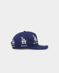 New Era Los Angeles Dodgers 'Logo Evolution' Golfer Snapback Golfer Collection Dark Royal
