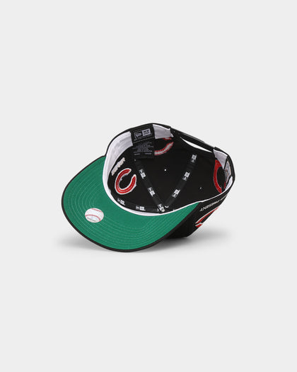 New Era Cincinatti Reds 'Logo Evolution' Golfer Snapback Collection Black