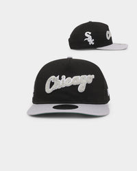 New Era Chicago White Sox 'Chenille' Golfer Snapback Black