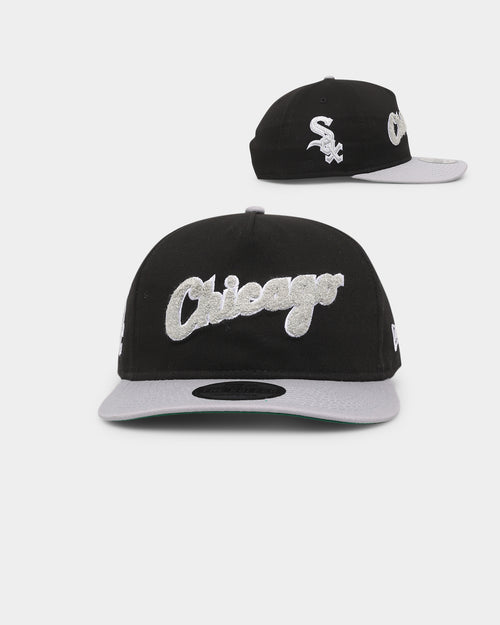 New Era Chicago White Sox 'Chenille' Golfer Snapback Black