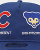 New Era Chicago Cubs 'Logo Evolution' Golfer Snapback Collection Light Royal