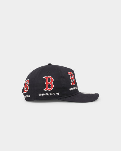 New Era Boston Red Sox 'Logo Evolution' Golfer Snapback Collection Navy
