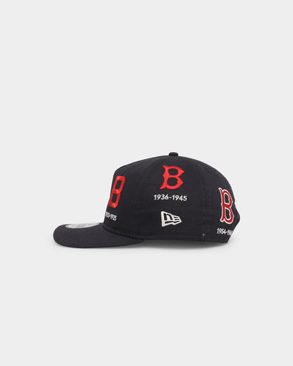New Era Boston Red Sox 'Logo Evolution' Golfer Snapback Collection Navy