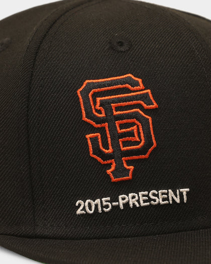 New Era San Francisco Giants 'Logo Evolution' 59FIFTY Fitted Black