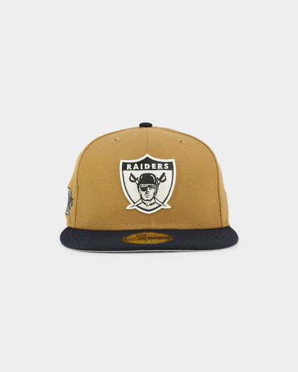 New Era Oakland Raiders 'Midnight Harvest 2-Tone' 59FIFTY Fitted Wheat/Navy