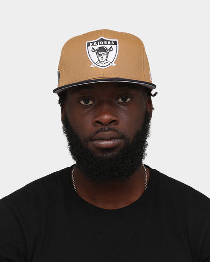 New Era Oakland Raiders 'Midnight Harvest 2-Tone' 59FIFTY Fitted Wheat/Navy