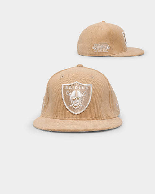 New Era Oakland Raiders 'Classic Corduroy' 59FIFTY Fitted Wheat