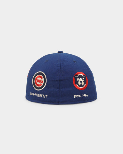 New Era Chicago Cubs 'Logo Evolution' 59FIFTY Fitted Light Royal
