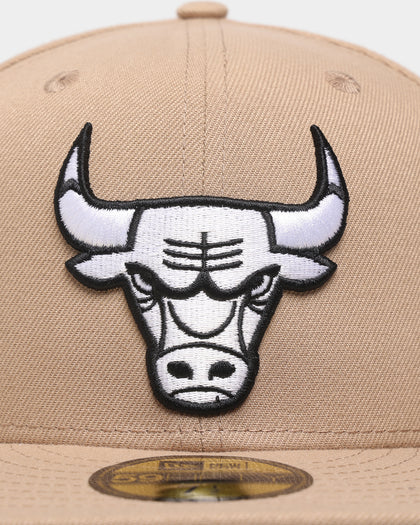 New Era Chicago Bulls 'Camel' 59FIFTY Fitted Camel