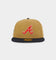 New Era Atlanta Braves 'Midnight Harvest 2-Tone' 59FIFTY Fitted Wheat/Navy