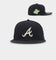 New Era Atlanta Braves Citrus Pop 59FIFTY Fitted Navy